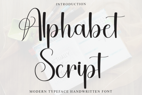Alphabet Script: The Soft, Stylish Typeface for Creative Brands