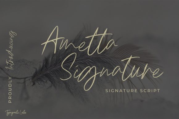 Ametta Signature Script: The Elegant Touch Your Brand Needs
