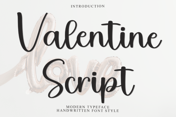 Capturing the Spirit of the Season with Valentine Script