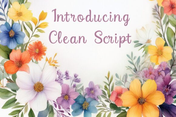 Clean Script: The Versatile Font for Modern Creators