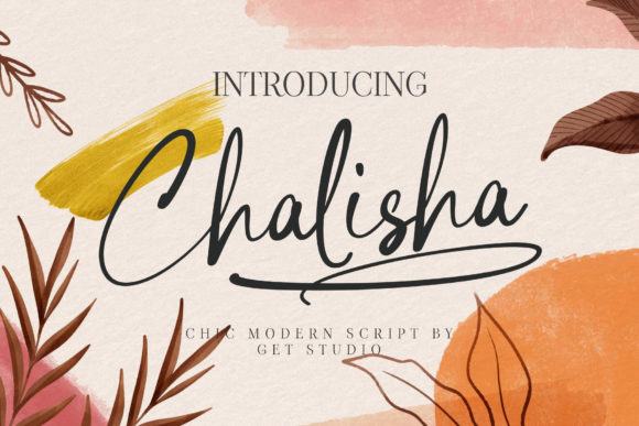 Discover the Sweet, Delicate Swashes of Chalisha Script