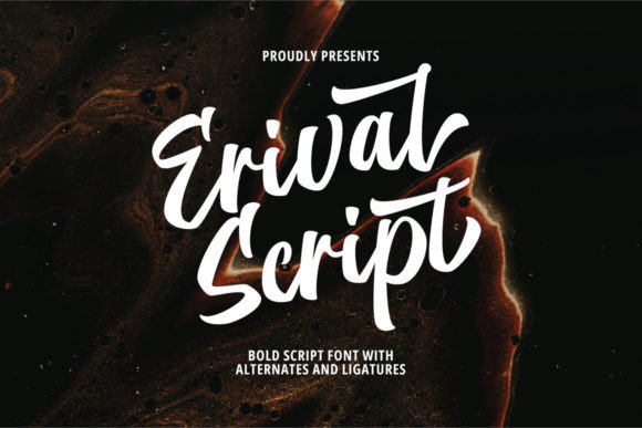 Erival Script: Modern Typography for Dynamic Branding