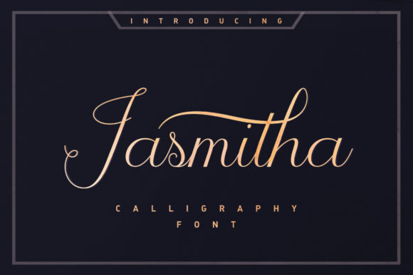 Jasmitha Script: A Modern Handwritten Font for Designers