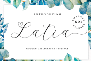 Latia Script: Elevating Designs with Elegant Typography