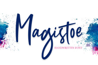 Magistoe Script: A Modern Calligraphy Font for Designers