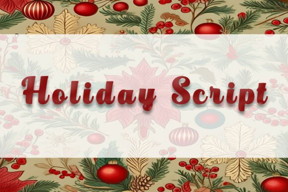 Meet Holiday Script: Your New Go-To Font for Effortless Elegance