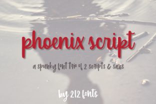 Phoenix Script Trio: A Font Collection That Feels Like a Conversation