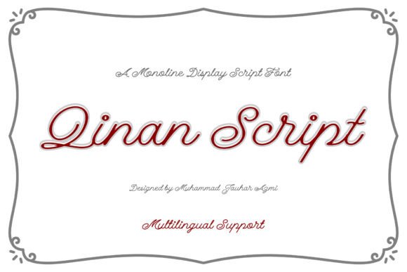 Qinan Script: Elevate Your Visual Design