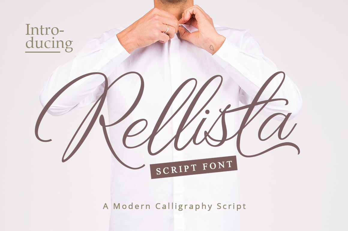 Rellista Script: Elevate Your Design with Elegant Typography