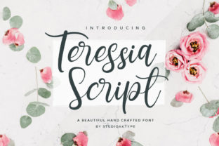 Teressia Script: A Handwritten Font That Feels Like Your Own Handwriting