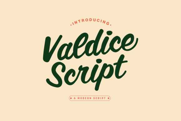 Valdice Script: A Bold Typeface for Impactful Design