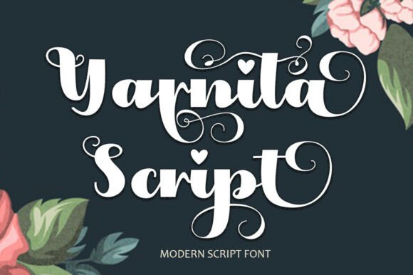 Yarnita Script: Elegance for Modern Design Projects
